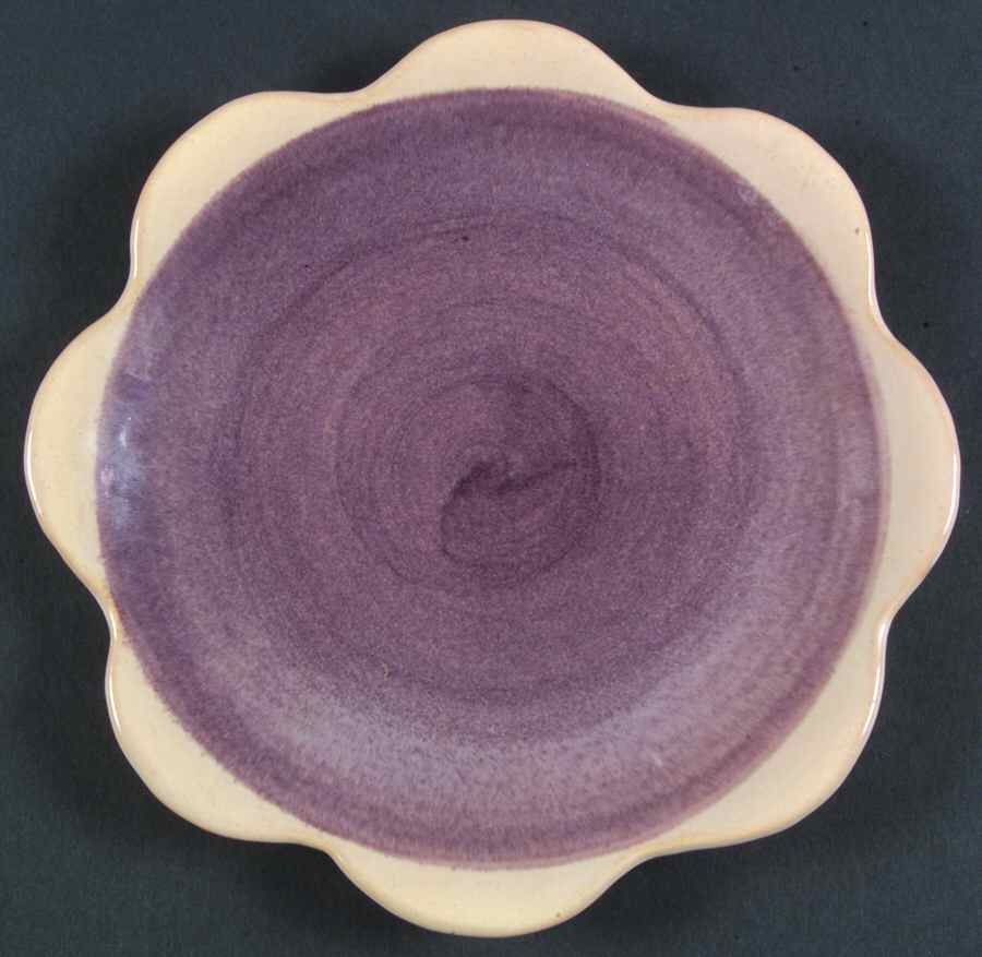 Fruit Mauve (Terra Rose) Salad Plate by Stangl-1