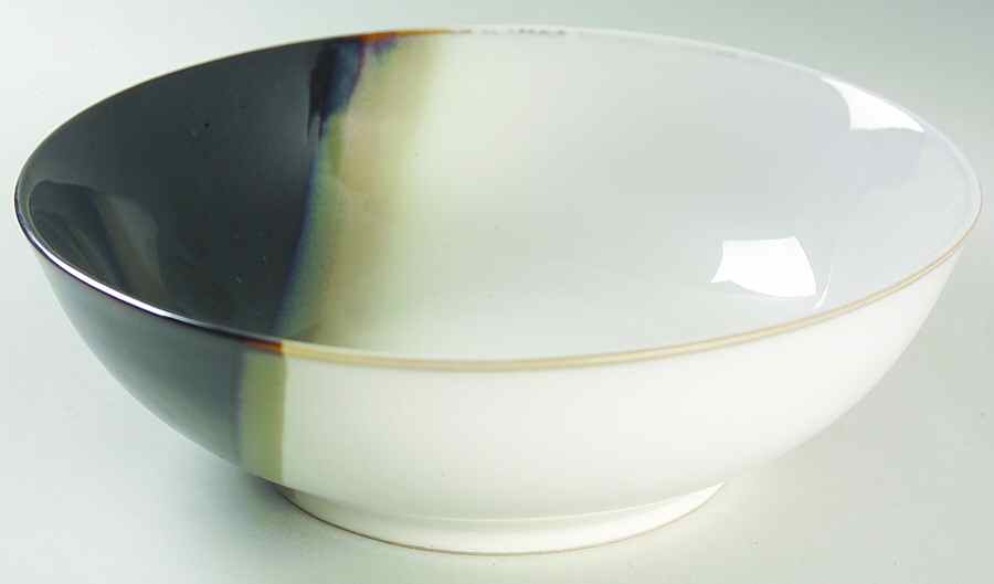 Eclipse Black Soup/Cereal Bowl by Sango-1