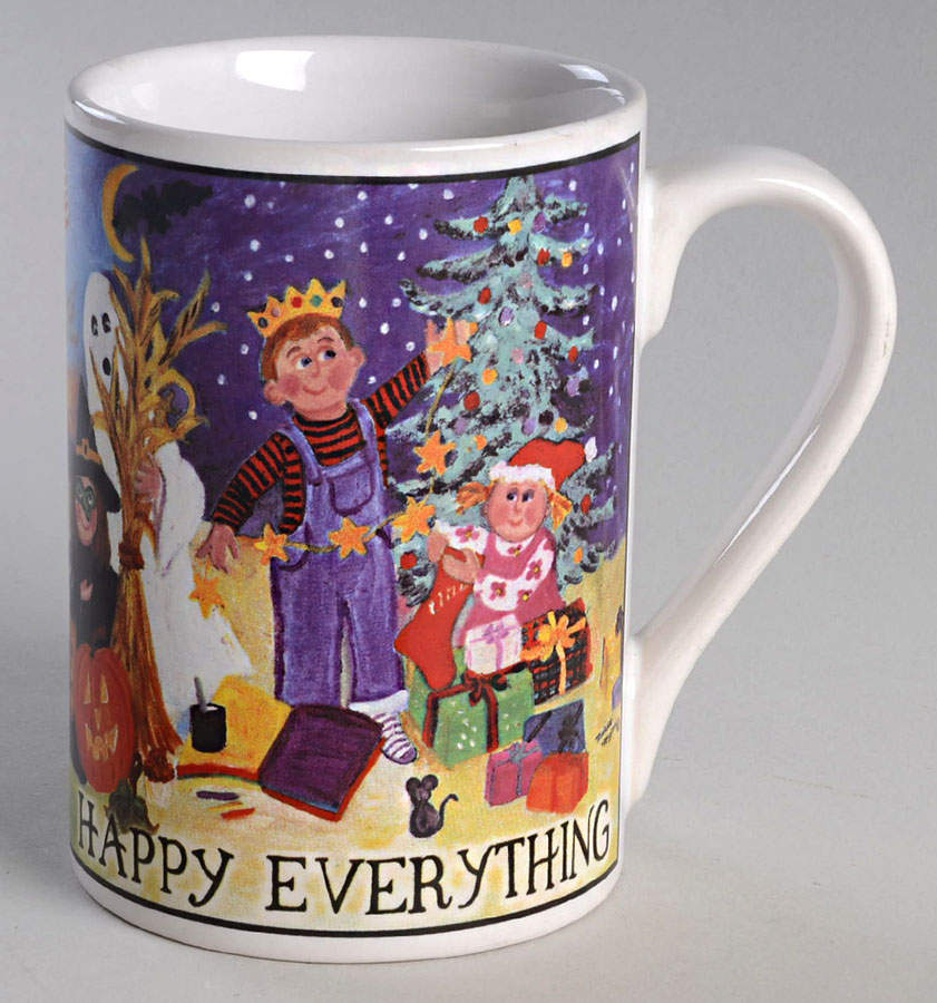 Happy Everything Mug by Santa Barbara Ceramic Designs-1