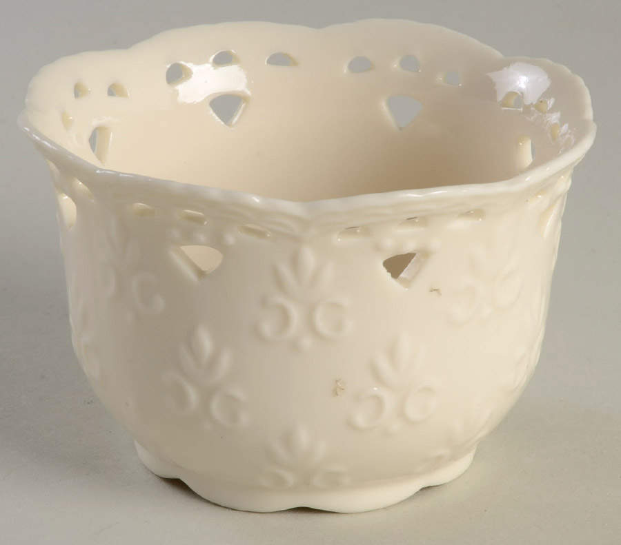 Cream Lace Dip Bowl (for Dip and Spreader) by Skye Mcghie-1