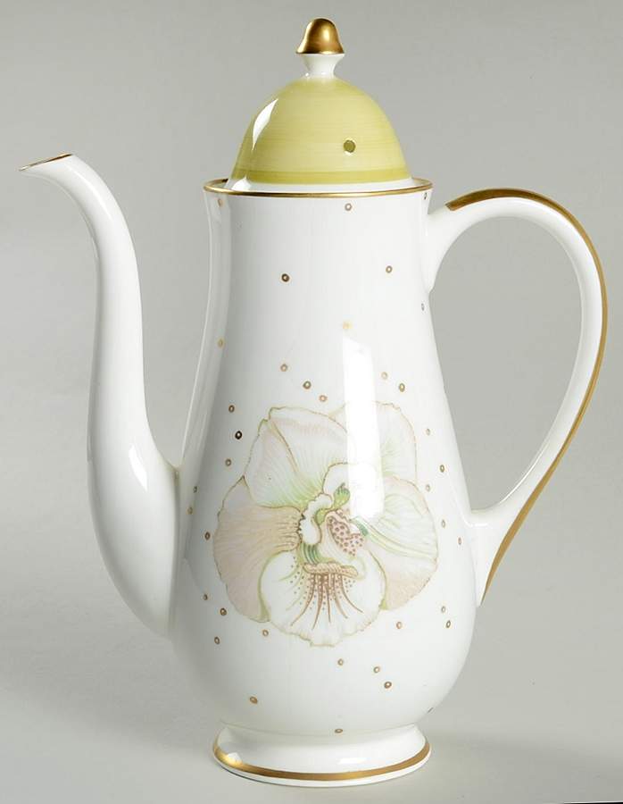 Azalea Small Coffee Pot & Lid by Susie Cooper-1