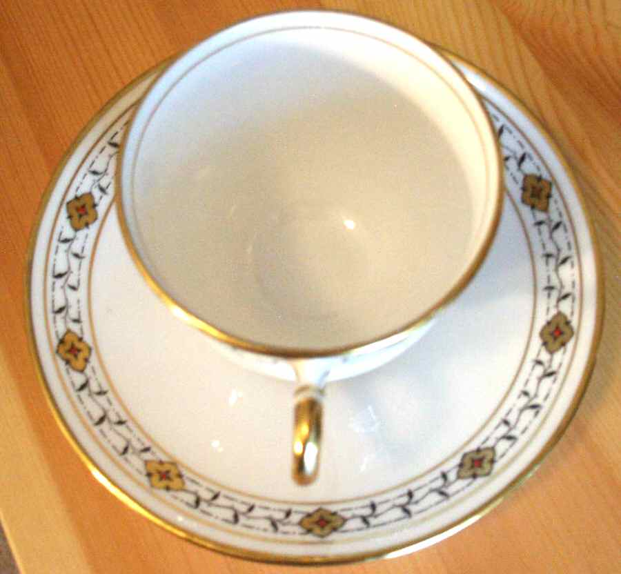 1555 Flat Cup & Saucer Set by Shore & Coggins-1