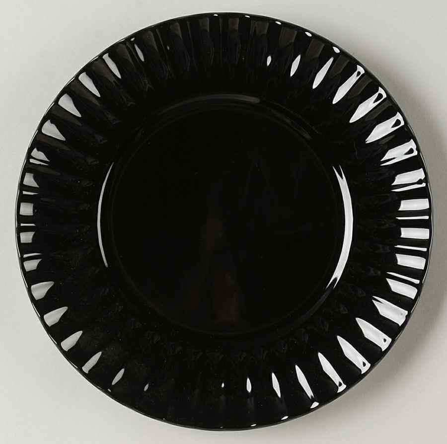 Dynasty Black Salad Plate by Sasaki-1