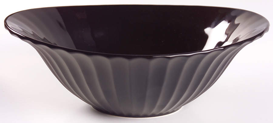 Dynasty Black Twilight 11" Oval Vegetable Bowl by Sasaki-1