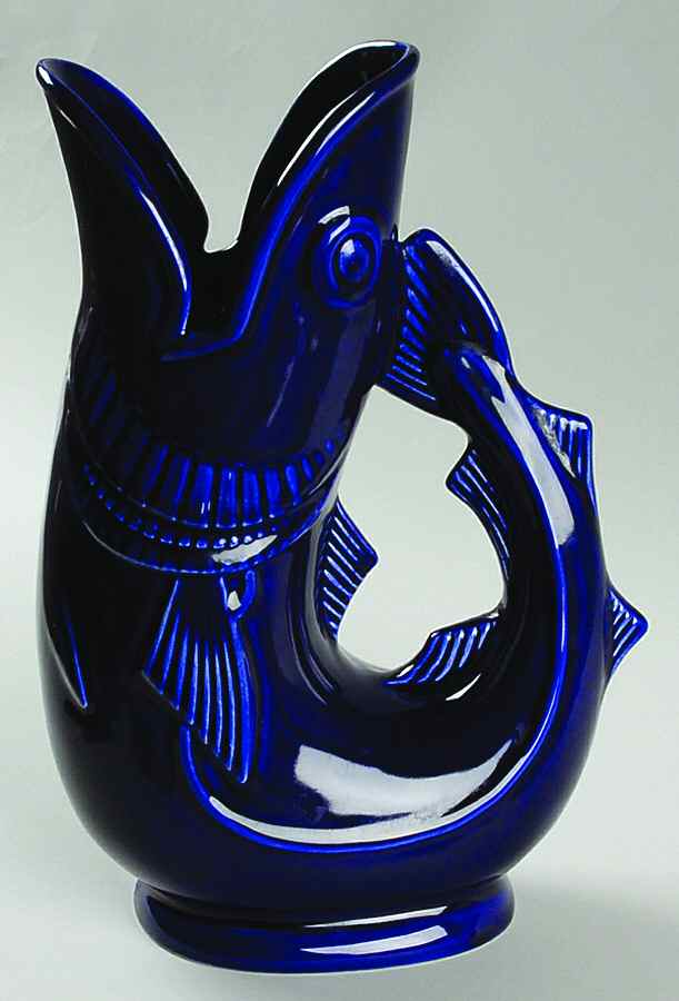 Gurgling Cod (Made In England or Wade) 32 Oz Pitcher by Shreve, Crump & Low-1