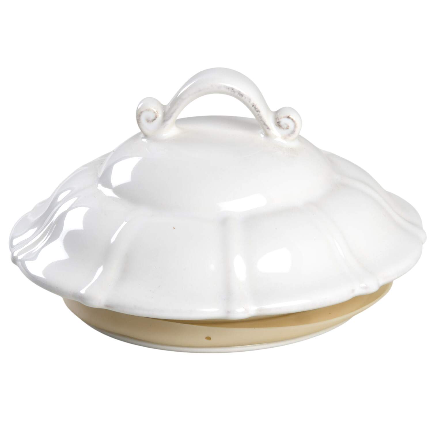 Historia Paper White Lid for Medium Canister by Skyros-1