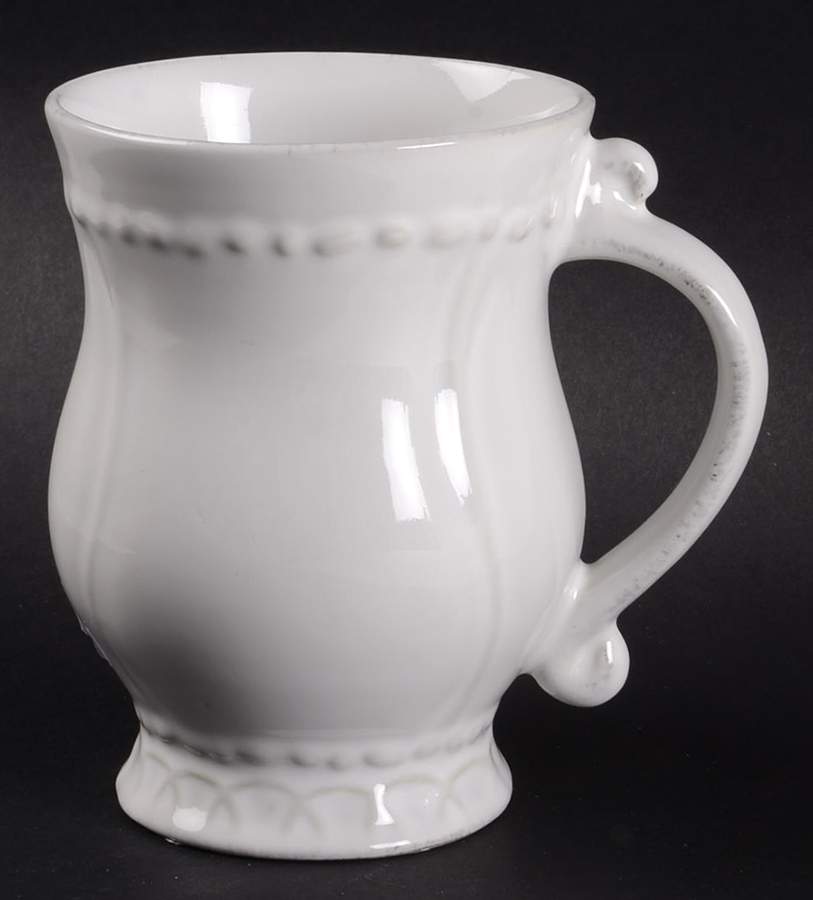 Historia Paper White Mug by Skyros-1