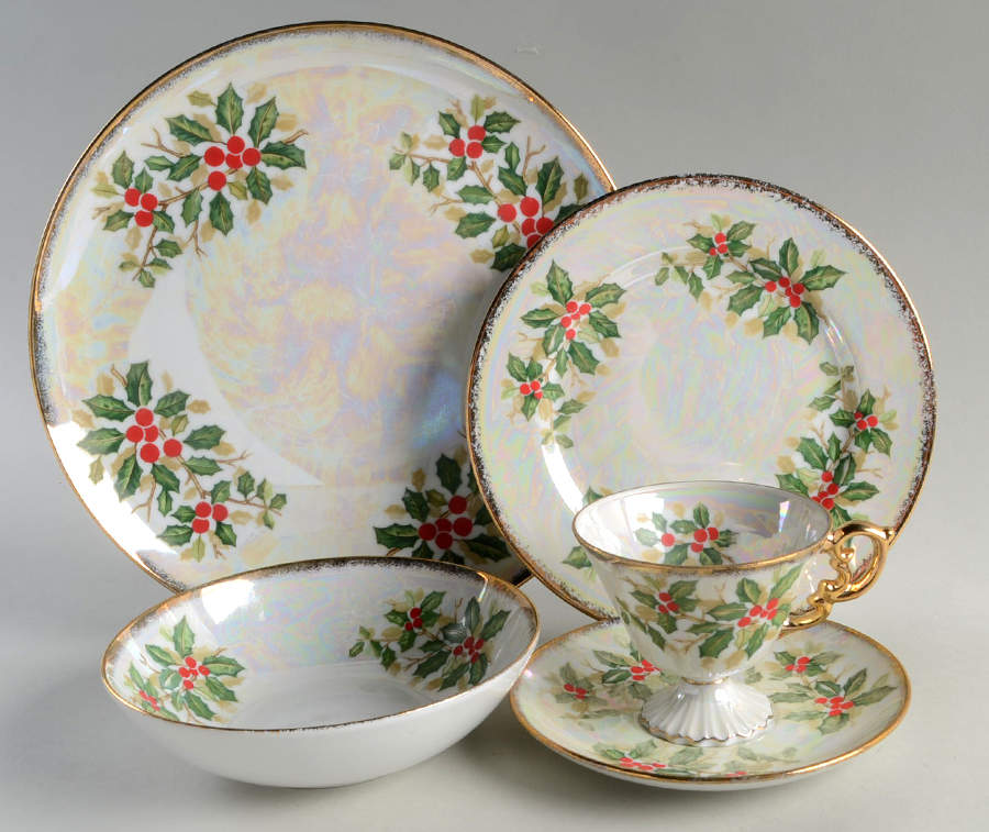 SER6 5 Piece Place Setting by Sterling China (Japan)-1