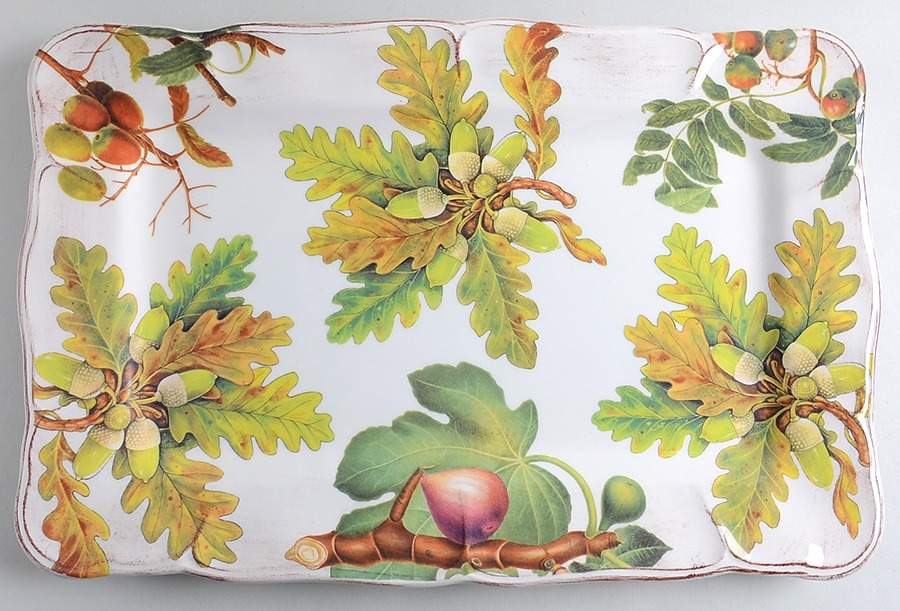 Acorn & Fig 17" Rectangular Serving Platter by Sur La Table-1