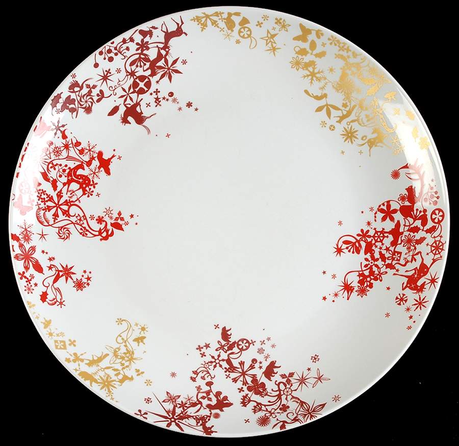 Christmas Day Dinner Plate by Studio Tord Boontje-1