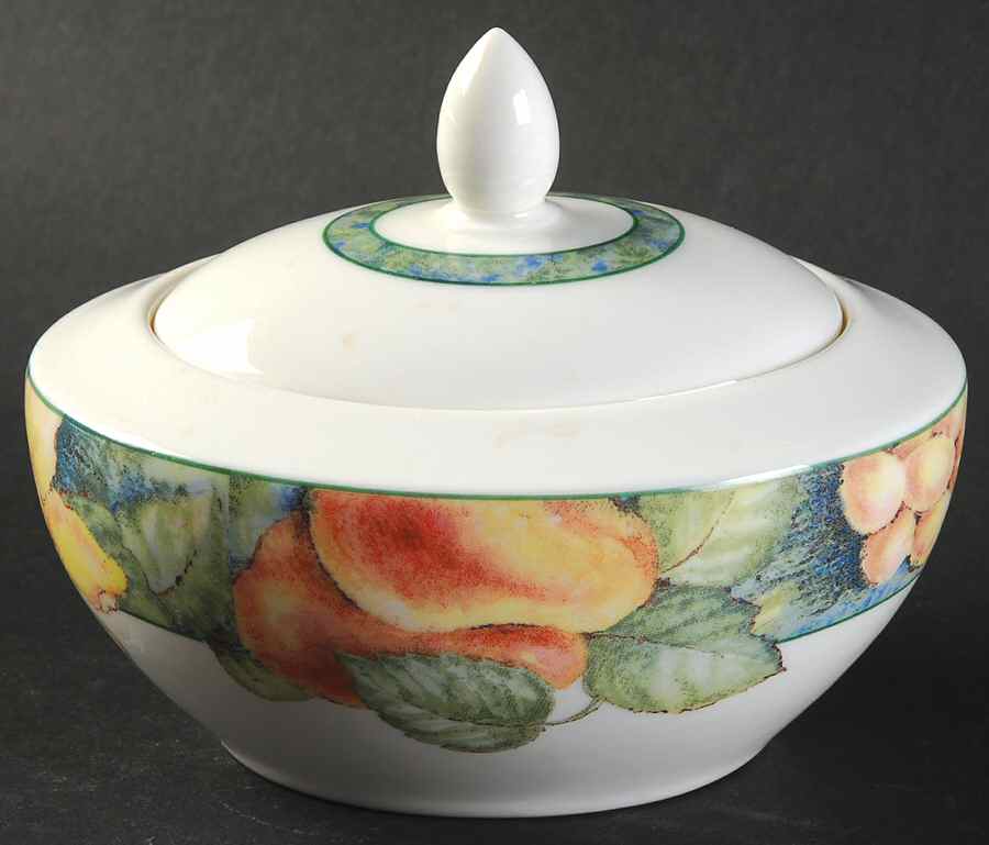 Millbrook Sugar Bowl & Lid by St Michael-1