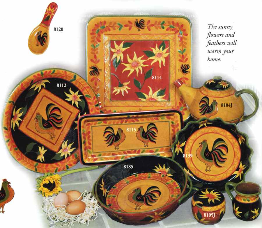 French Hen Salt & Pepper Set by Saparna-1