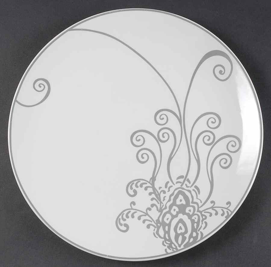 Peacock Dinner Plate by Scents & Feel Studio-1