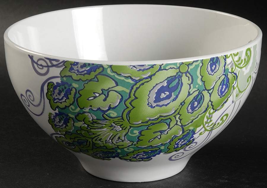 Peacock Soup/Cereal Bowl by Scents & Feel Studio-1