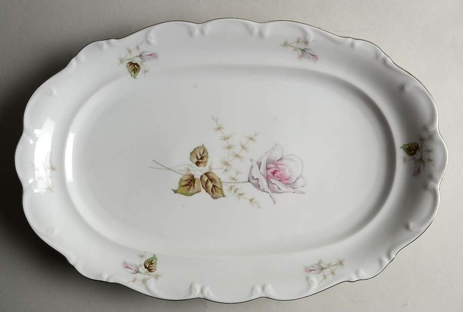 SCH603 15" Oval Serving Platter by Schumann - Bavaria-1