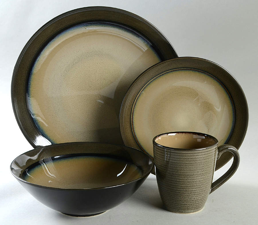 Roma Sage 4 Piece Place Setting by Sango-1