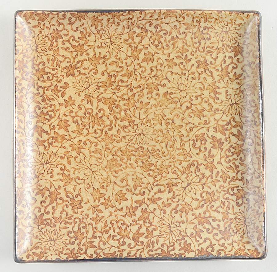 Sound Collection Square Salad Plate by Sousaku (Japan)-1