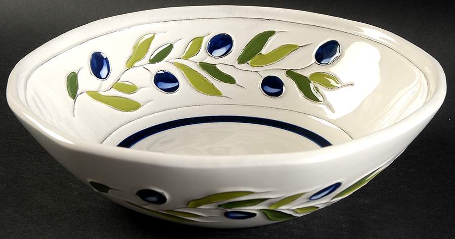Olive Leaf 9" Individual Pasta Bowl by Signature-1