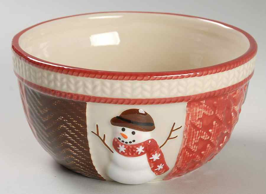 Warm Wishes Dip Bowl (for Dip and Spreader) by St Nicholas Square-1