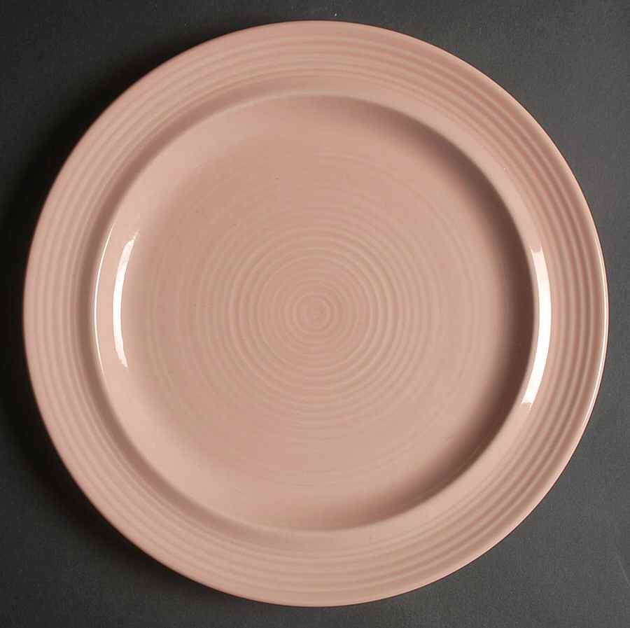 Carnivale Light Pink (Pale Pink) Dinner Plate by Signature-1