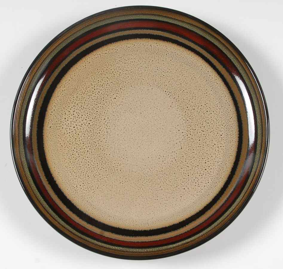 Flair Black Salad Plate by Sango-1