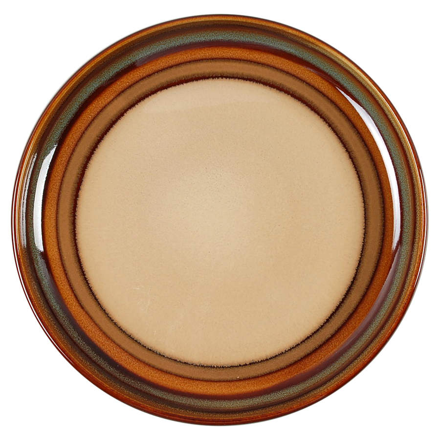 Flair Brown Salad Plate by Sango-1