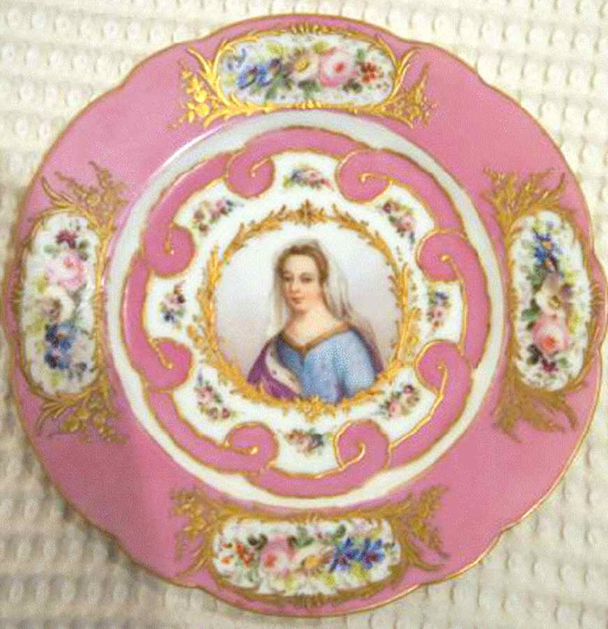 SPF36 Dinner Plate by Sevres Porcelain (France)-1