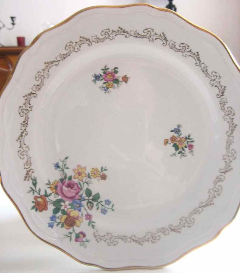 1081 Dinner Plate by Societe Amandinoise-1