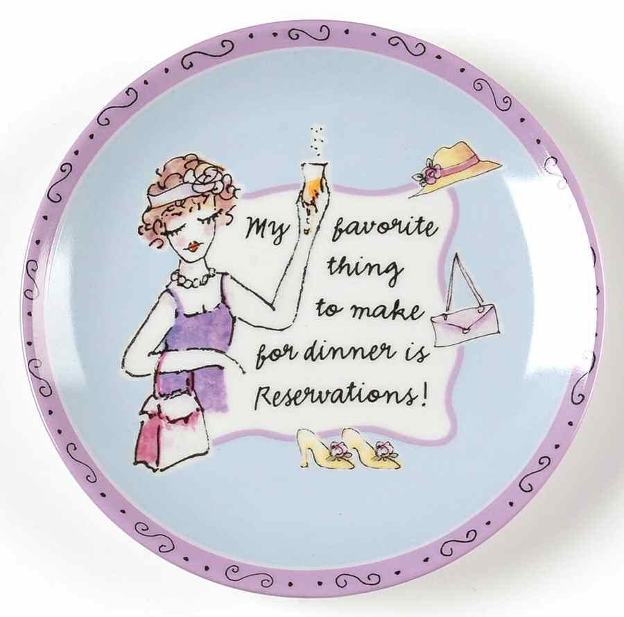 Instant Diva Canape Plate by Santa Barbara Ceramic Designs-1
