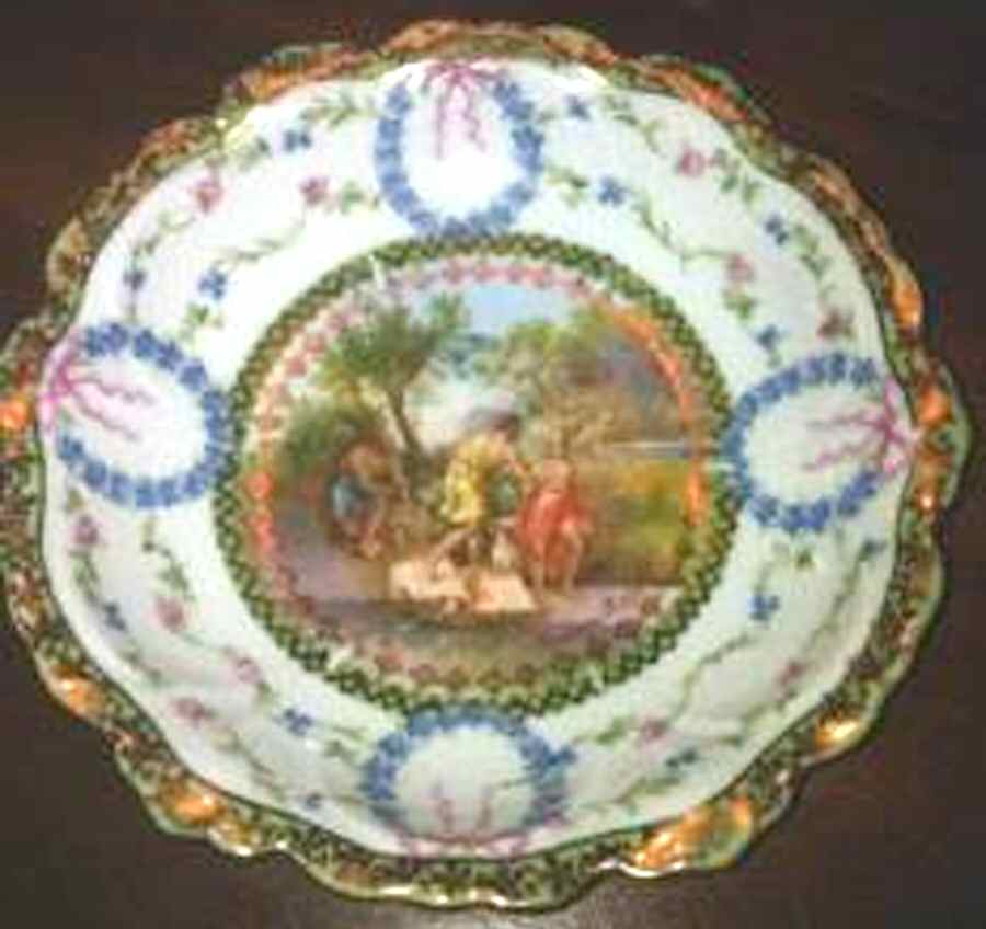 SPF38 Dinner Plate by Sevres Porcelain (France)-1