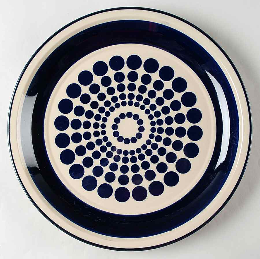 Blue Horizon 12" Chop Plate (Round Platter) by Stanley Roberts-1
