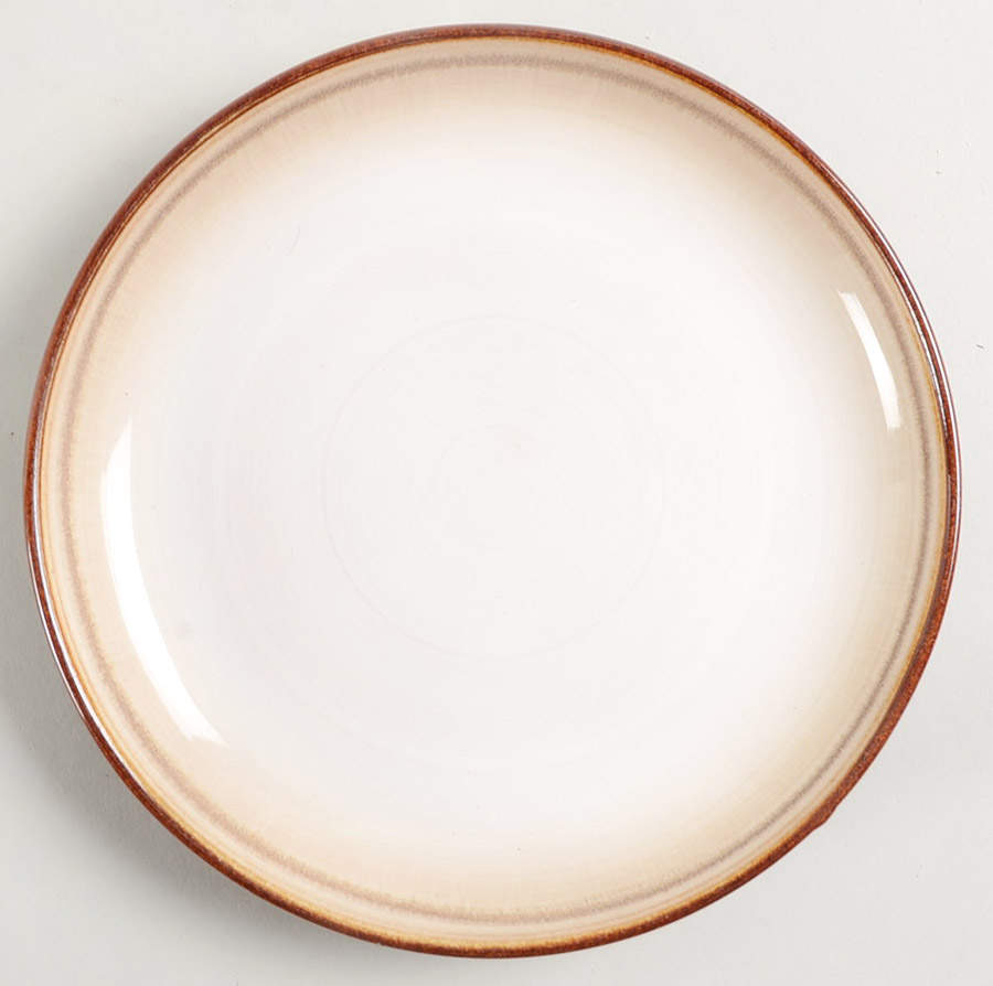 Jetta Brown Salad Plate by Sango-1