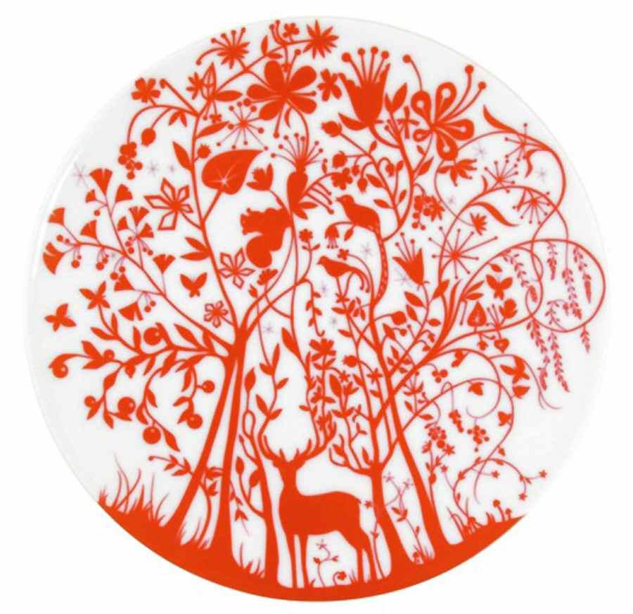 Table Stories 13" Chop Plate (Round Platter) by Studio Tord Boontje-1