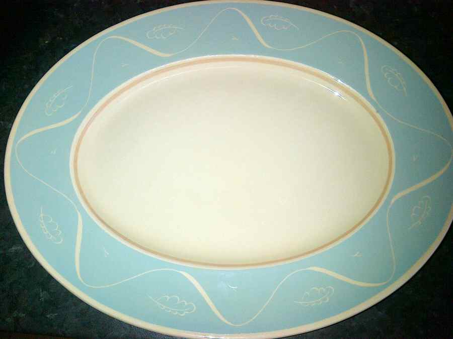 SCO54 13" Oval Serving Platter by Susie Cooper-1