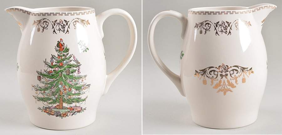 Christmas Tree Gold Collection 60 Oz Pitcher by Spode-1