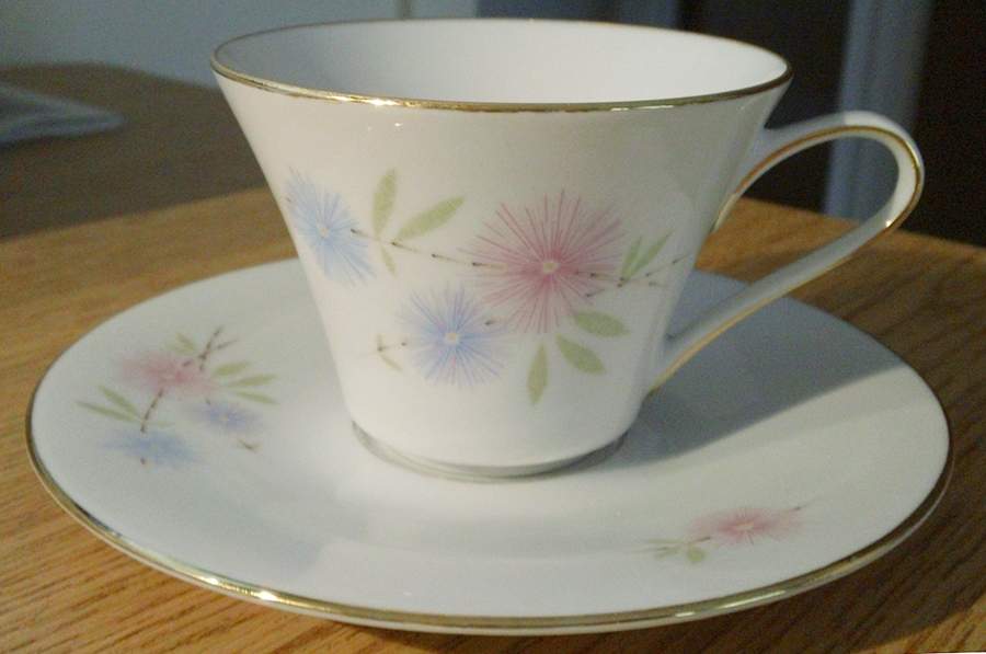 007042 Flat Cup & Saucer Set by Scherzer-1