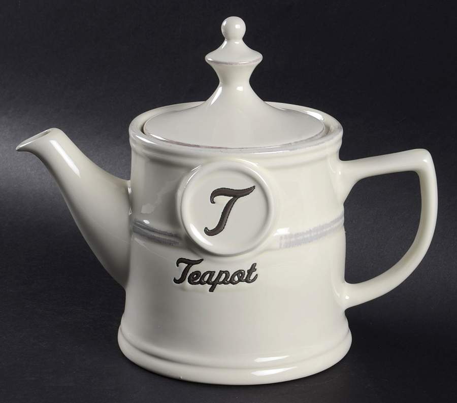 Word Teapot & Lid by Signature-1
