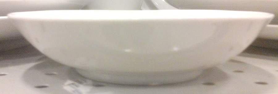 White Jubilee Coupe Soup Bowl by Schumann - Bavaria-1