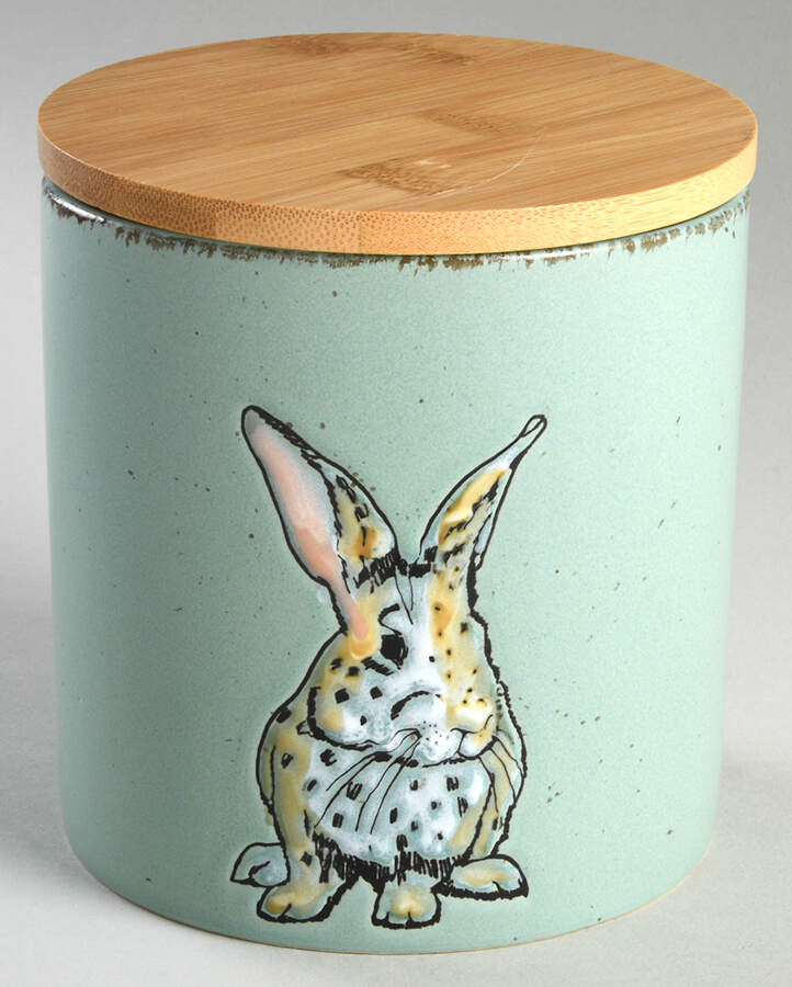 Easter Bunny Medium Canister & Lid by Spectrum-1