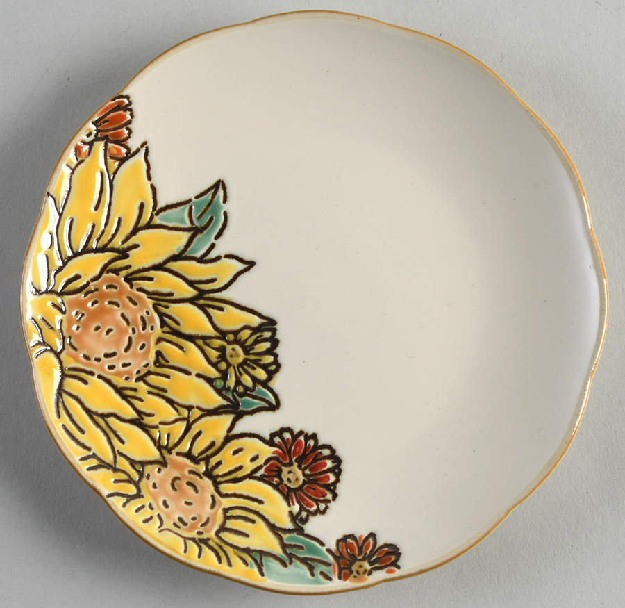 Brandywine Sunflower Appetizer Plate by Spectrum-1