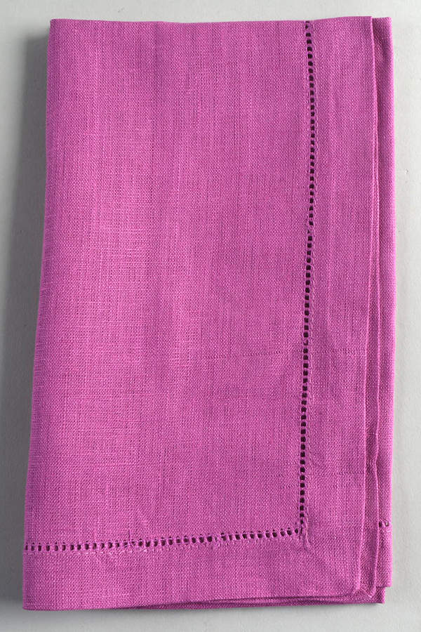 Fine Linens, Napkins (4 Pack) 20" x 20" Orchid Napkin by Sferra-1