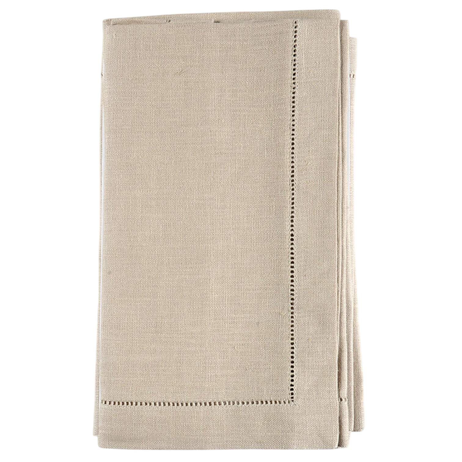 Fine Linens, Napkins (4 Pack) 20" x 20" Natural Napkin by Sferra-1
