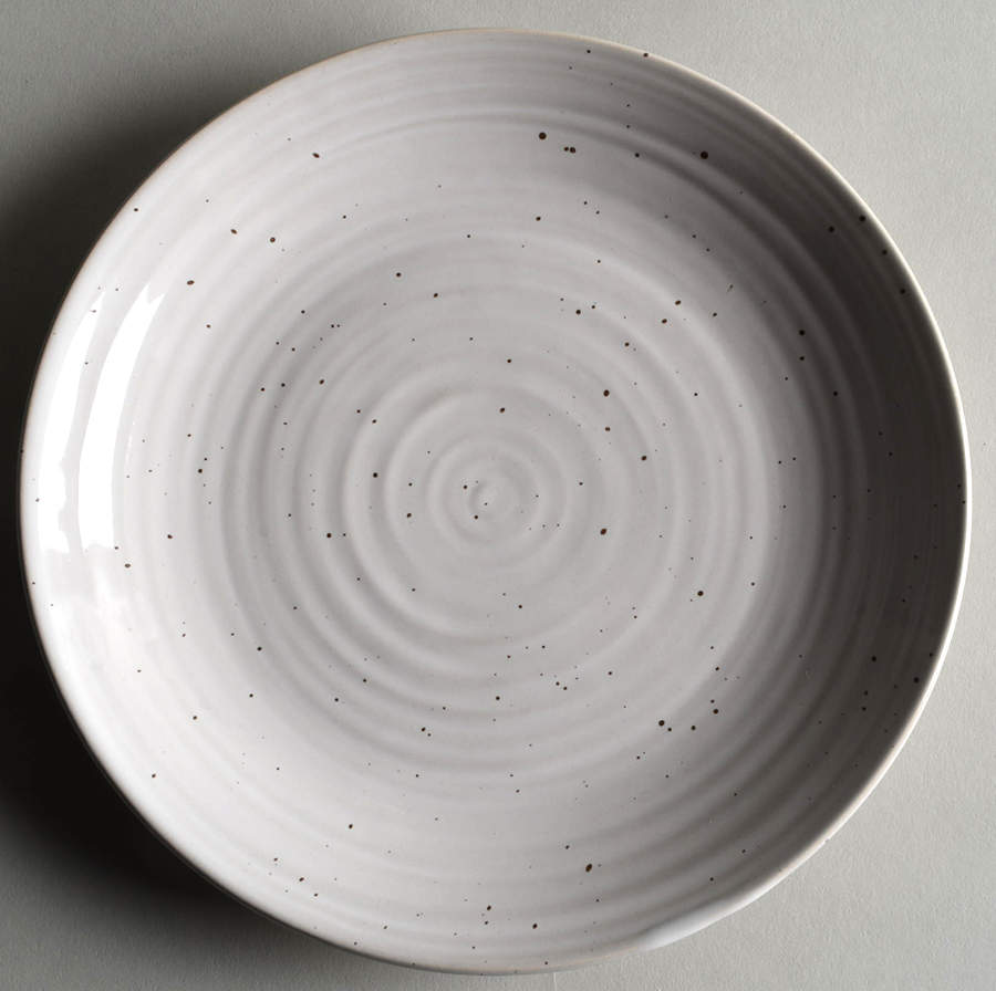 Siterra Rustic White Salad Plate by Sango-1