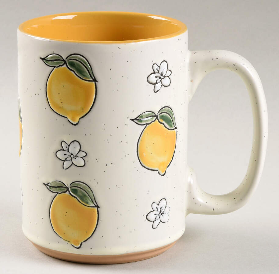 Lemon Bloom Mug by Spectrum-1
