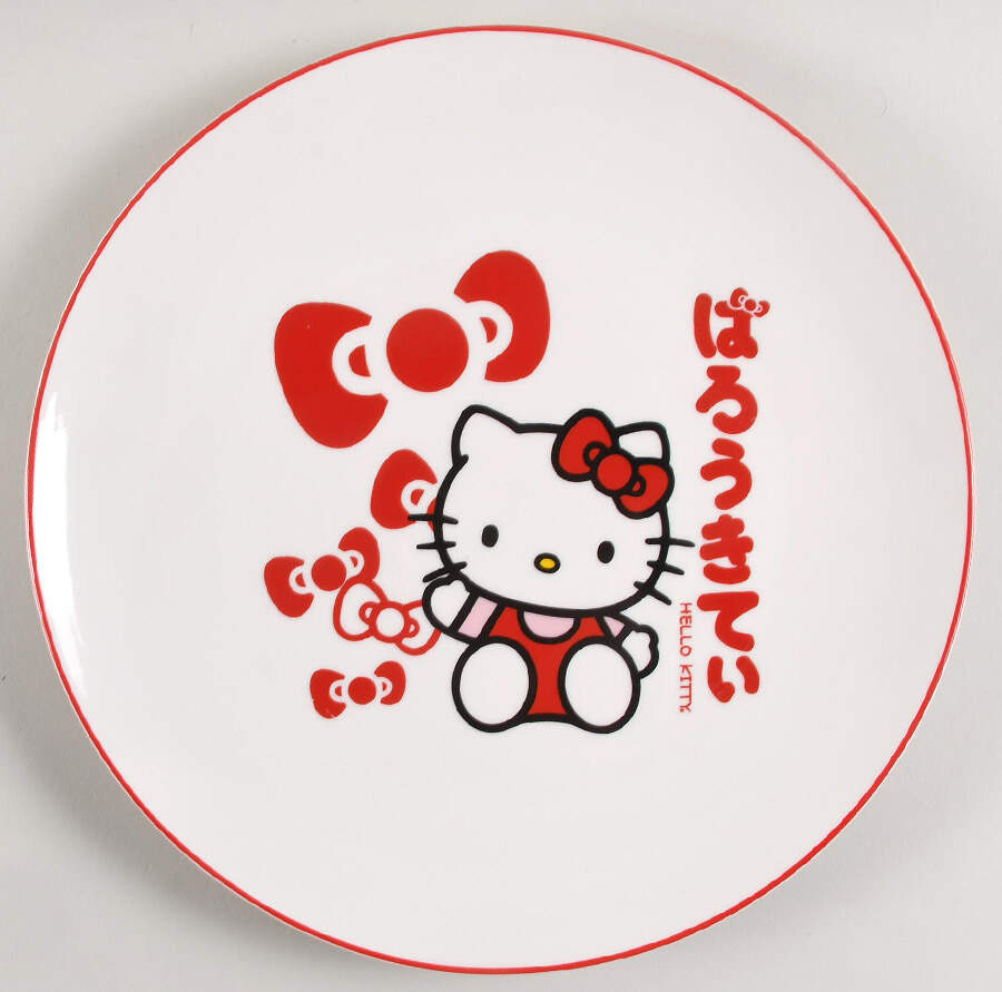 Hello Kitty (Miscellaneous) Dinner Plate by Silver Buffalo-1