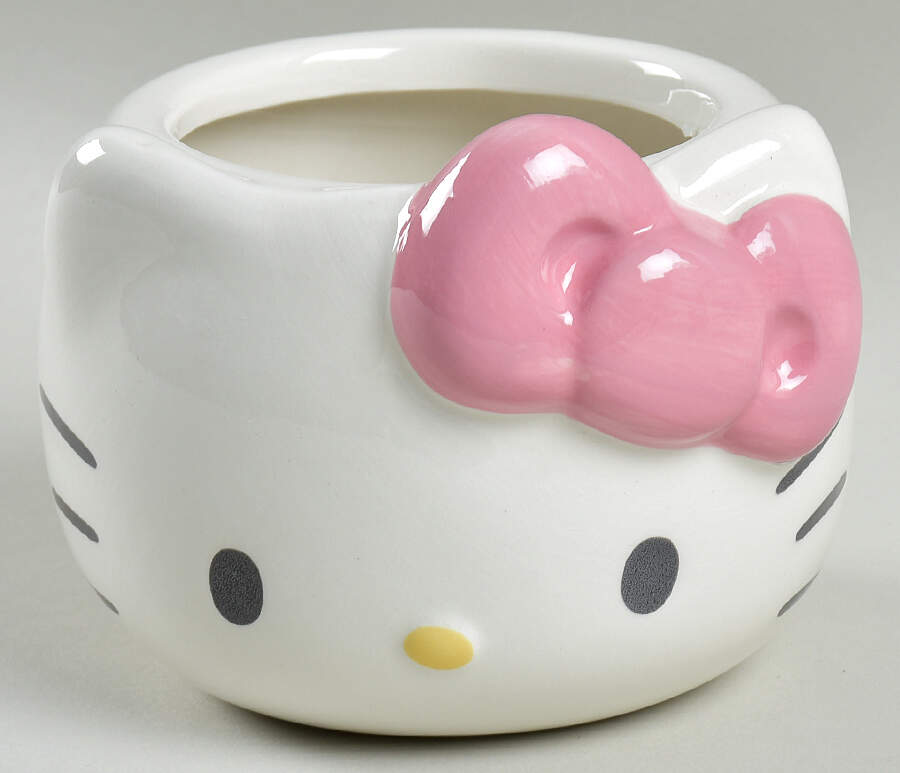 Hello Kitty (Miscellaneous) Candy Jar No Lid by Silver Buffalo-1