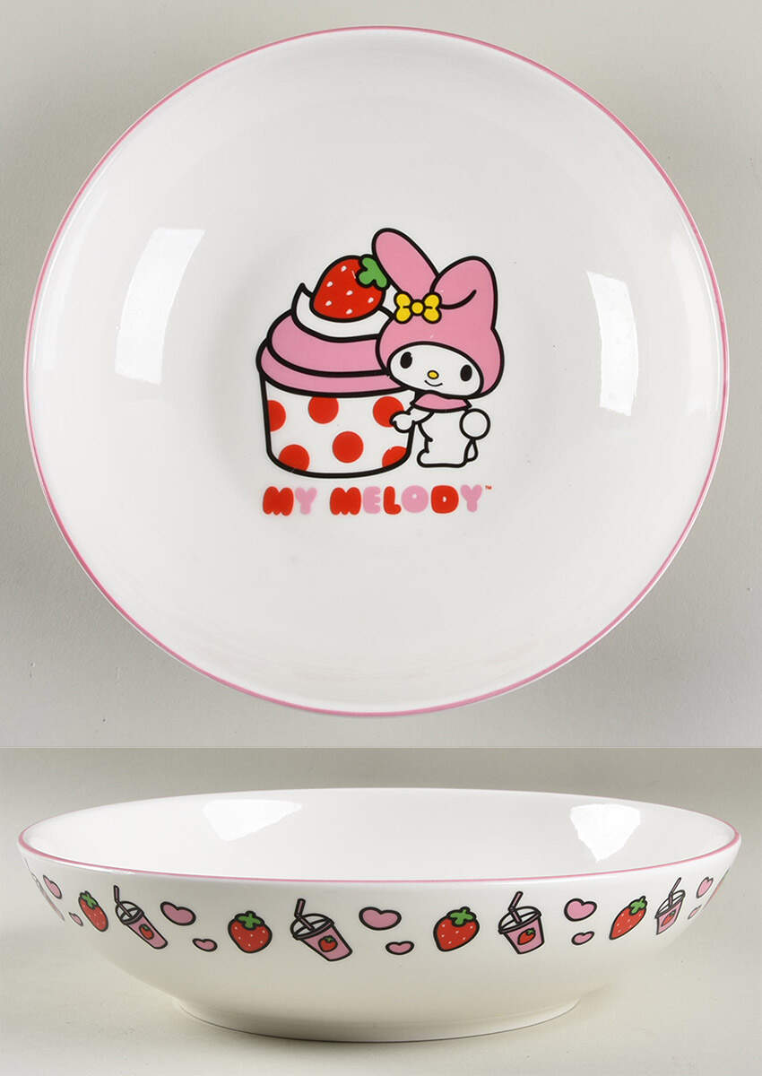 Hello Kitty (Miscellaneous) Individual Dinner Bowl by Silver Buffalo-1