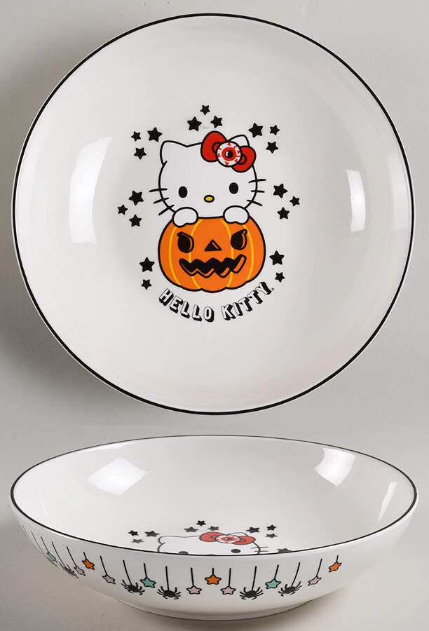 Hello Kitty (Miscellaneous) Individual Dinner Bowl by Silver Buffalo-1