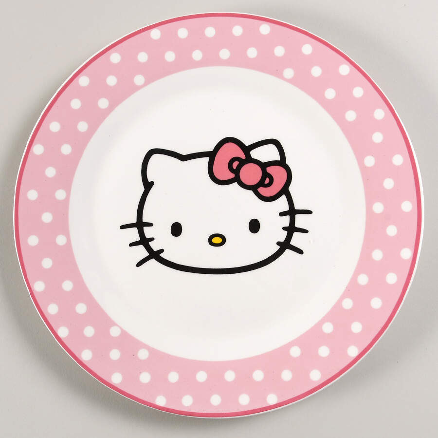Hello Kitty (Miscellaneous) Dinner Plate by Silver Buffalo-1