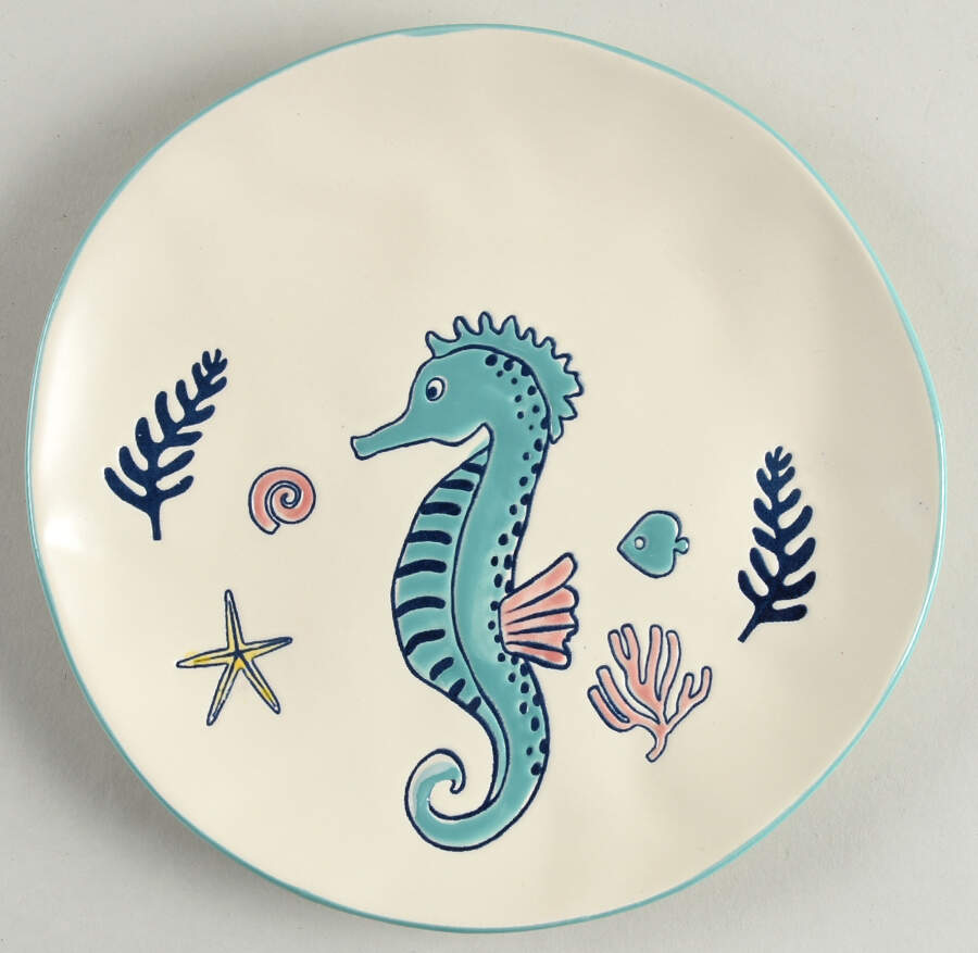 Finn and Fish Salad Plate by Spectrum-1